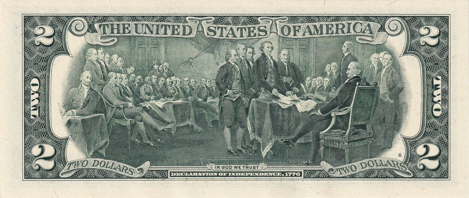 USA $2 Bicentennial