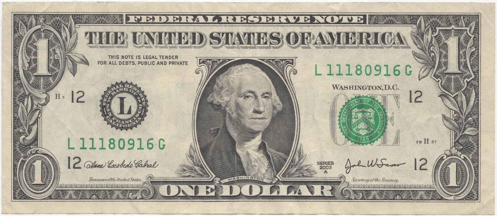 1 Dollar