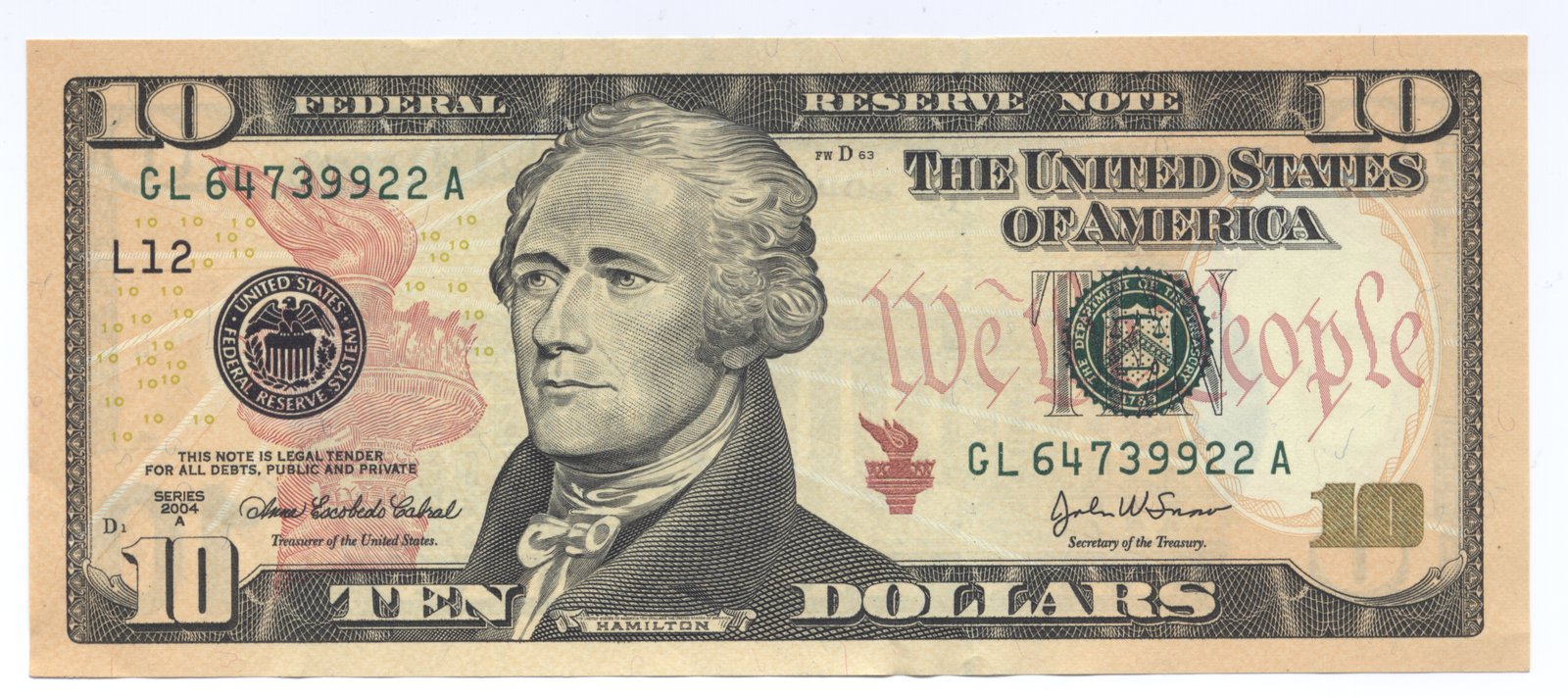 10 Dollars