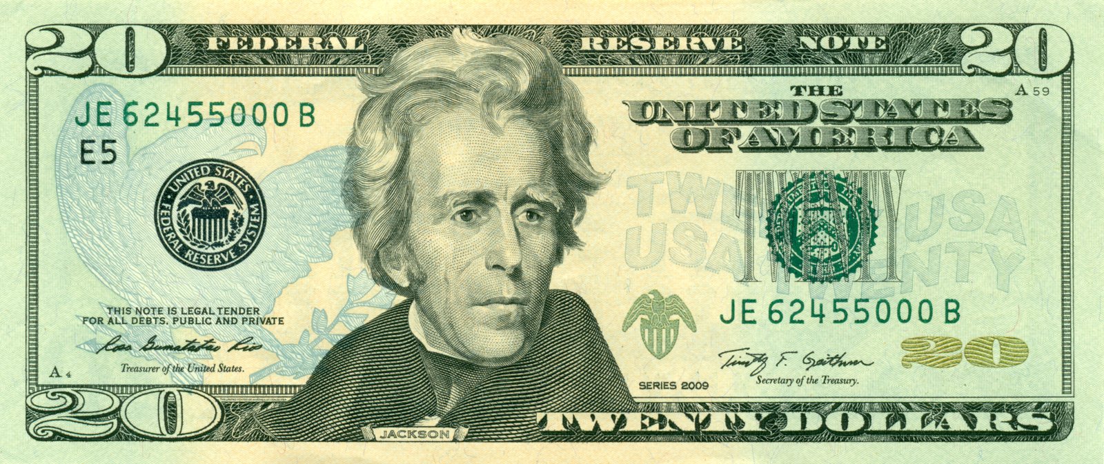20 Dollars