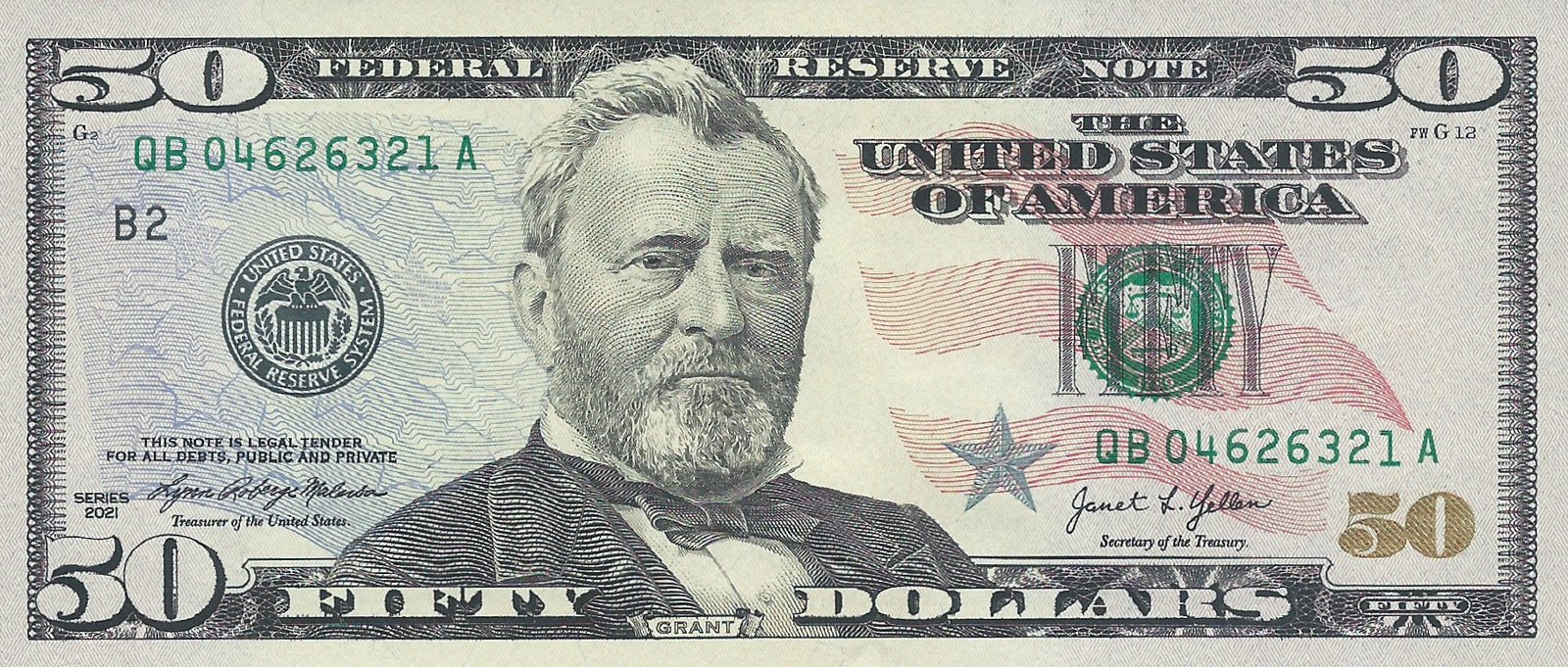 50 Dollars