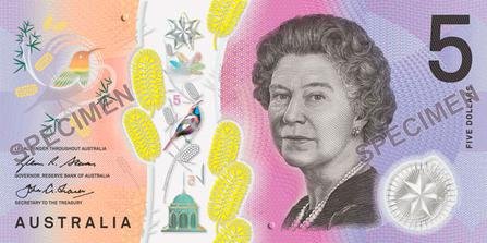 5 Australian Dollars