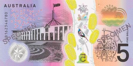 5 Australian Dollars